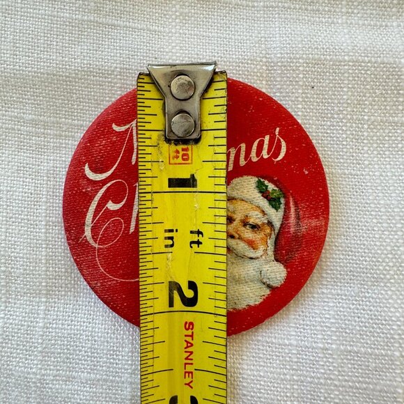 Merry Christmas Holiday Button - Picture 6 of 6
